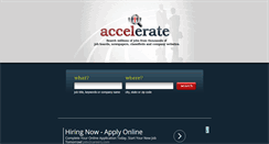 Desktop Screenshot of accelerate.com