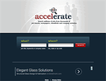 Tablet Screenshot of accelerate.com