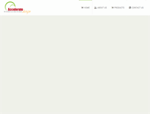Tablet Screenshot of accelerate.co.za